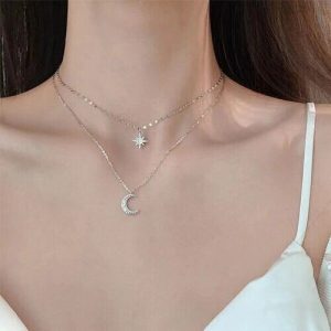 로고 비디드 펜던트 네크리스 6461FA8744